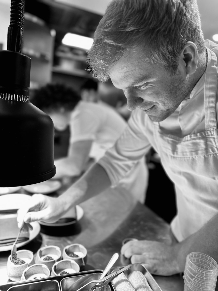 Focus on the pass for the finishing touches. 

#ourpeople #sustainablegastronomy #simonrogan #greenmichelinstar #atourcore #lenclume