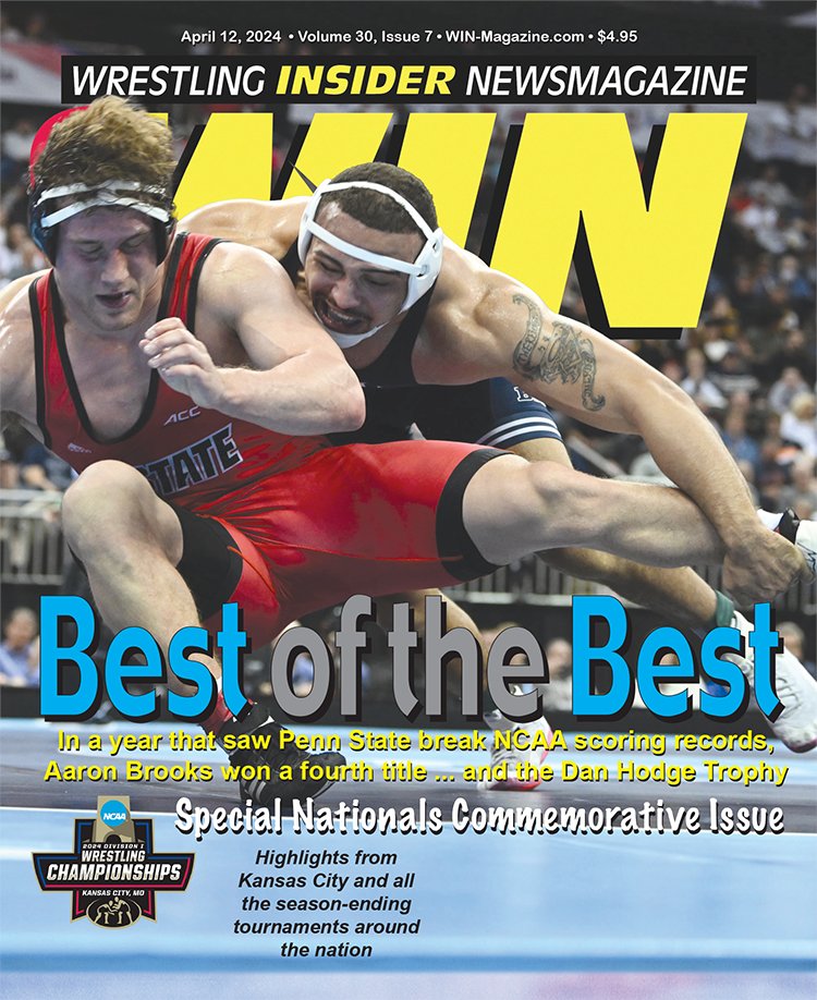 The NCAA Division I Wrestling Championships are in the books and here is a chance to get a commemorative issue of WIN Magazine that covers all the action in KC ... as well as other national events around the country. win-magazine.com/2024/04/09/285…