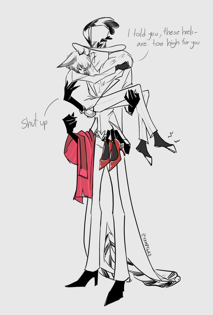 High heels are not for beginners 💅👠 #Valastor