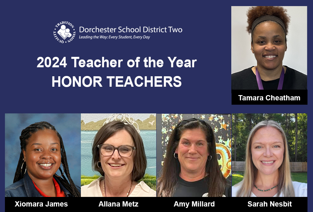 🎉 Congratulations to our 2024 Teacher of the Year - Honor Teachers! These top five educators will be considered by the final selection committee for the 2024 District Teacher of the Year. #TeamDDTwo
<a href="/SummervilleWave/">Summerville High School</a>