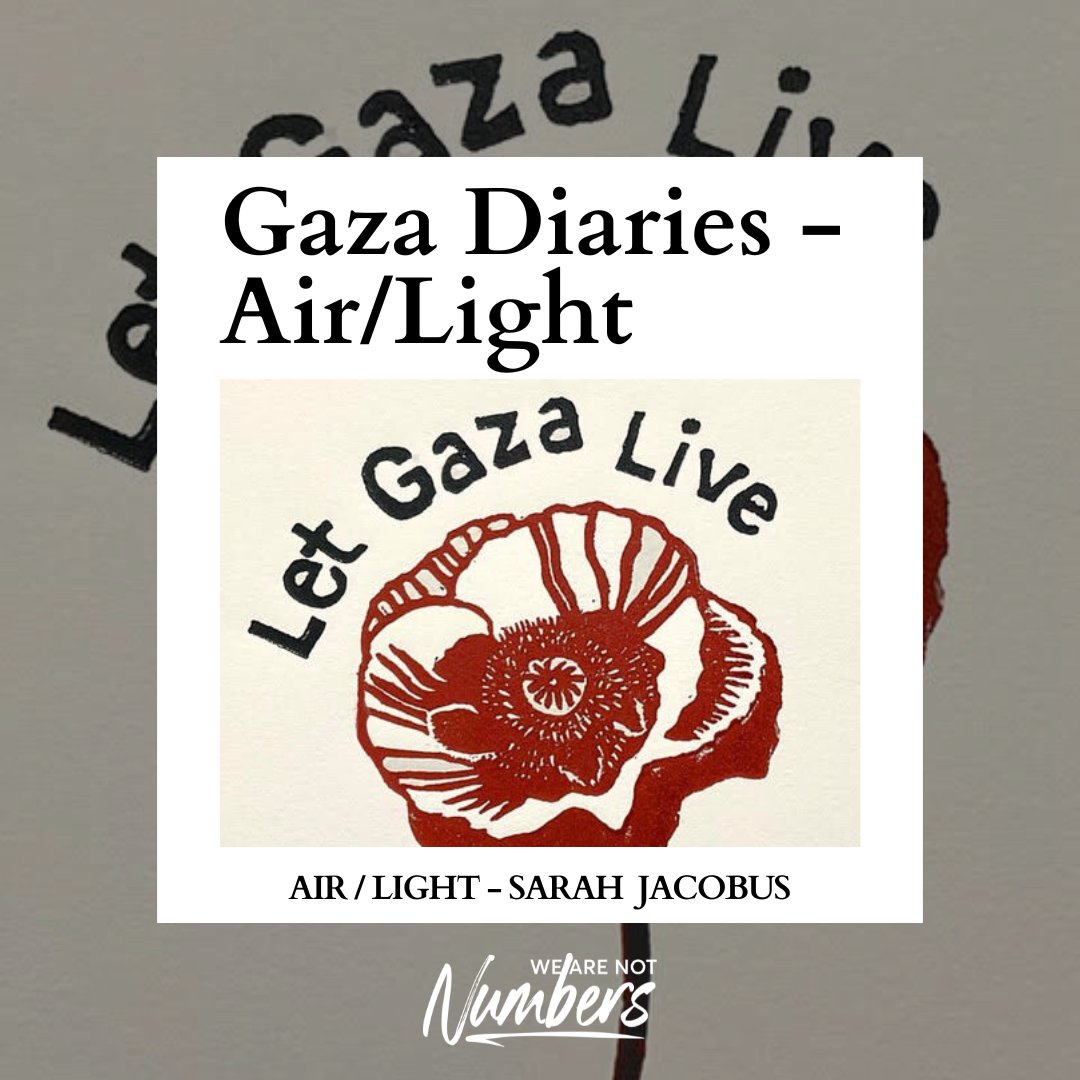 Dive into the raw, unfiltered narratives of Gaza through the eyes of young Palestinian voices. Air/Light proudly presents a glimpse into the powerful storytelling of We Are Not Numbers, shedding light on the human stories behind the statistics. Link in bio!…