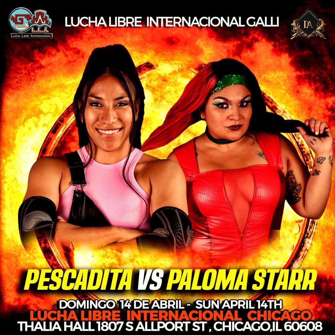 I’m not saying this is the start of my farewell tour…I’m just saying you should watch me wrestle every chance you get! This Sunday! 5:30 pm at one of my favorite venues @ThaliaHallChi come see me take on @LaPescaditaRuiz for @gallilucha #SrirachaMuchacha