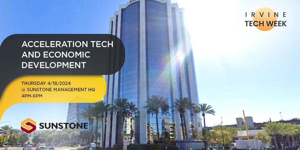 ryanfoland's tweet image. 👇️👀👇️

Accelerating Tech &amp;amp; Economic Development Through Public-Private Partnerships 

Dive into this Sunstone Management panel on April 18, 4-6 PM

#IrvineTechWeek

RSVP: lu.ma/3r1yrgz6