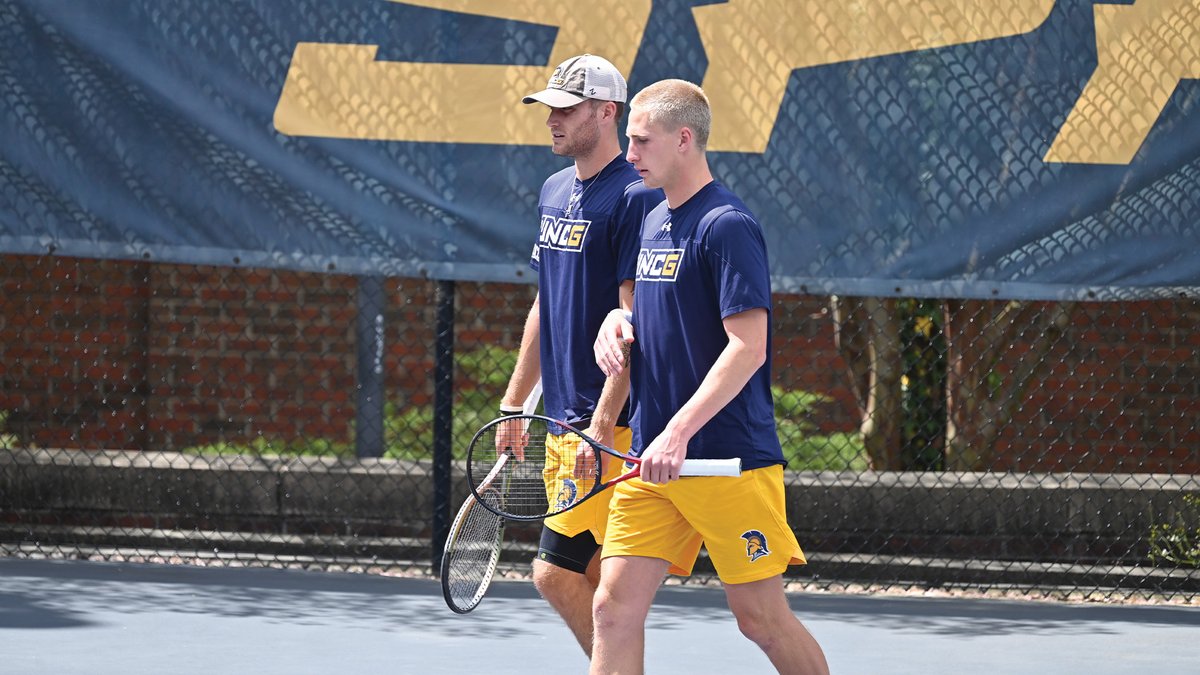 PREVIEW | Men's Tennis to Conclude 2023-24 Home Slate with Elon Tomorrow! 📰 go.uncg.edu/sbox42 #letsgoG