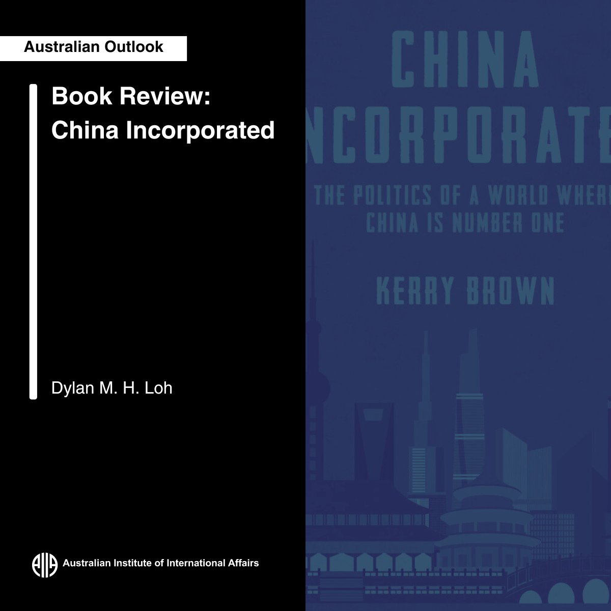 “How should the West view China’s rise on the global stage? Kerry Brown’s China Incorporated challenges common misconceptions of China’s rise and ambitions,” reviewed by Dylan M. H. Loh Read more at Australian Outlook👇 ow.ly/xQzi50RbU8e