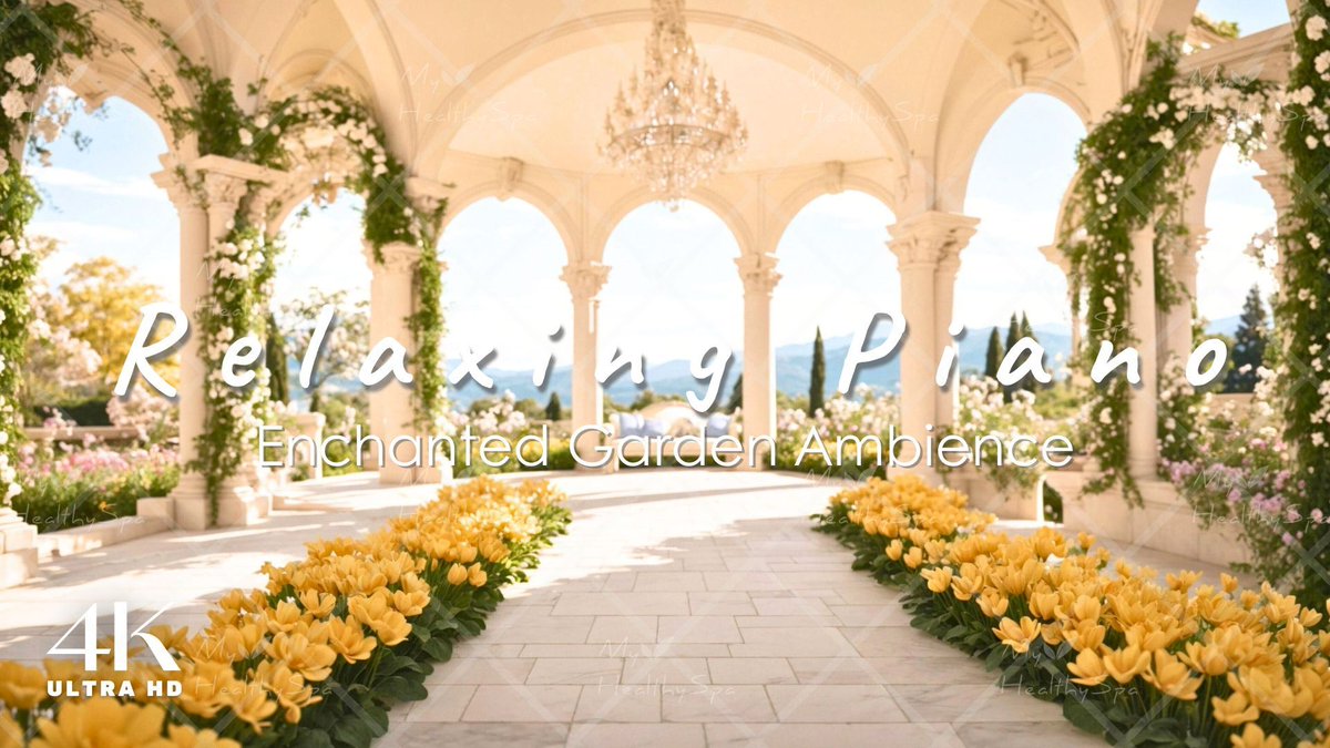 The Most Relaxing Piano Music in the Most Beautiful Gardens. Here: youtube.com/@myhealthyspa #RelaxingVideos #WorkMusic #StudyMusic #StressReliefMusic #RelaxingPiano #BackgroundMusic #PianoMusic #RelaxingMusic #AmbientMusic #PeacefulMusic #InstrumentalMusic #4K