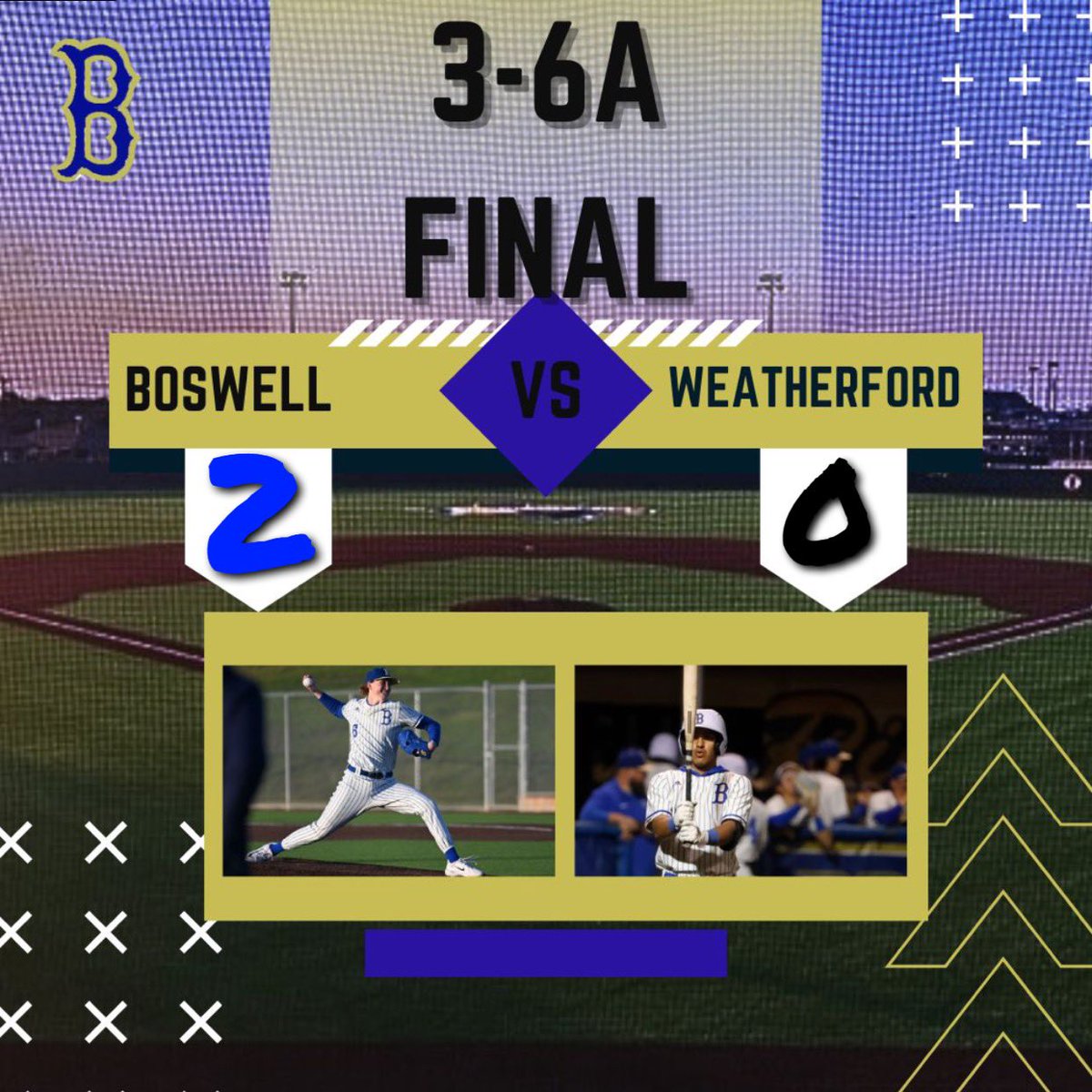 PIONEERS WIN!!! 2-0 in Extras over Weatherford!!! @emsisdathletics Mason Bell with an 8 inning shutout!! #SOB 🔵@MasonBelly 8ip 6H 1BB 7K ⚾️@FarrSawyer 1/4 HR 2RBI 🔵@JohannInfante_ 1/2 BB