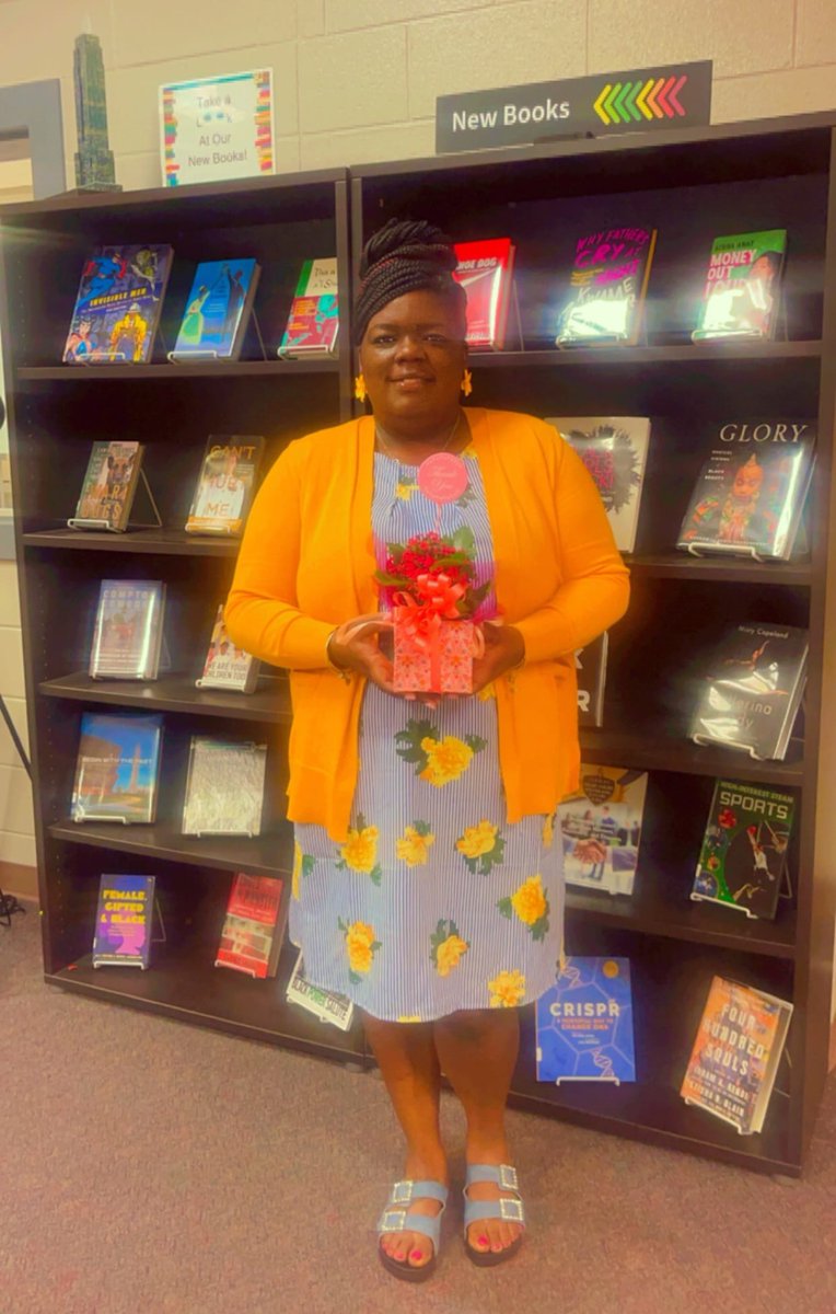 🎉 Happy National Library Workers Day to Mrs. Boone, our wonderful library clerk! 📚 Since joining our Greyhound family this school year, she has brought an incredible energy and positive impact to our school library. We're grateful for all her hard work and dedication! 👏#NSLW24