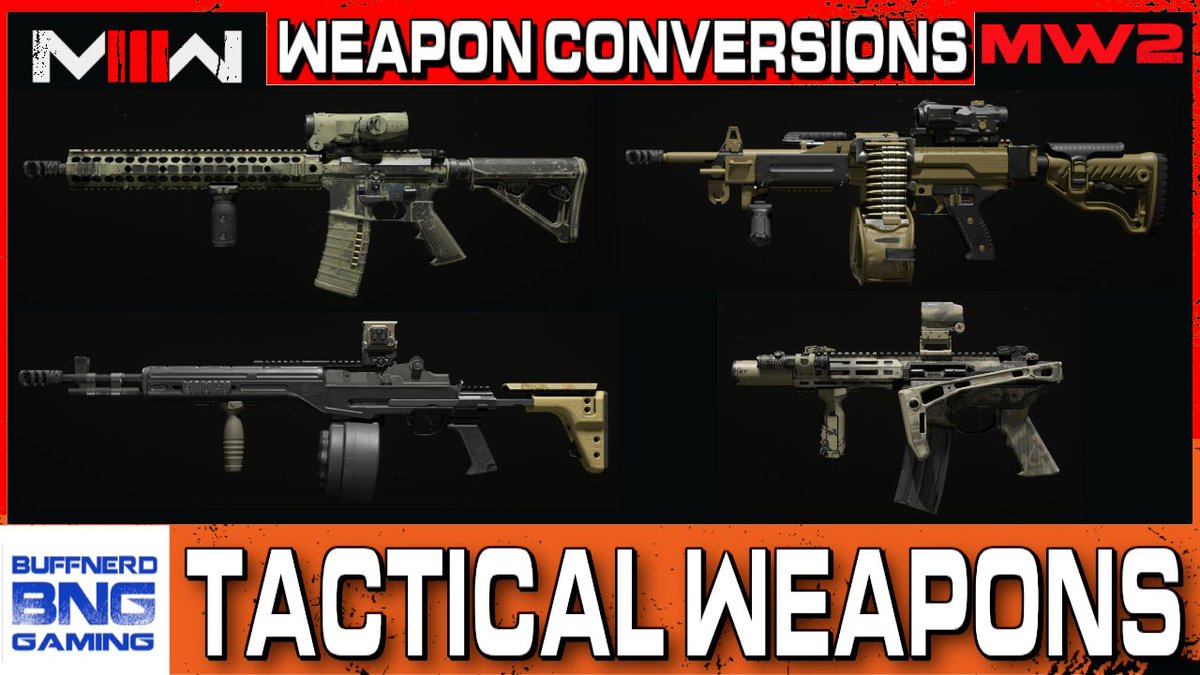 Taking a look at MWII Tactical weapon in MW3! #CallOfDuty #Warzone #ModernWarfareIII #ModernWarfareII #MW2 #MW3 @InfinityWard @CallofDuty 
youtu.be/QBCIauBY3Ss