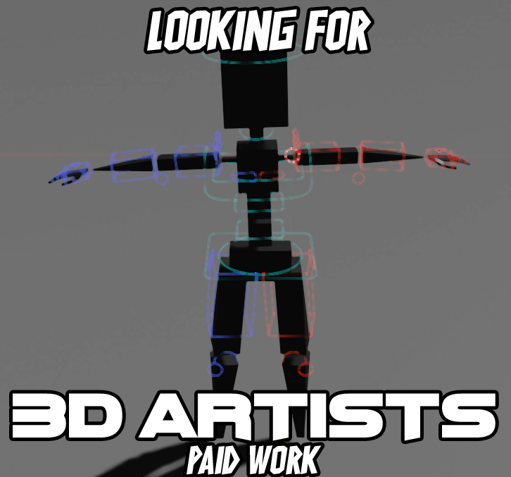 ⚠️PAID WORK!!!⚠️ Retweets are appreciated ❤️🥺🙏

I am looking for 3d artists who are able to tackle multiple 3d modeling work for different projects!

Any art-style is welcome!

If you want to apply please just send me a short email providing your best work, As well your rates…