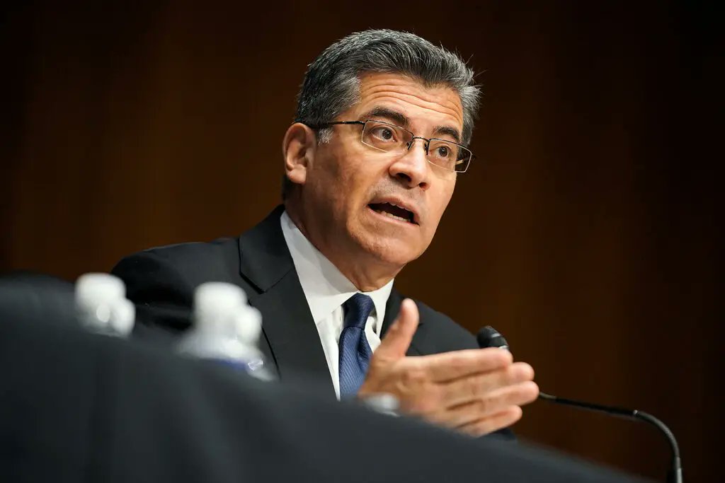 News: Health and Human Services Secretary Xavier Becerra is weighing his exit from the Biden administration — likely after the November election — to run for California governor in 2026. w/ @dustingardiner @adamcancryn politico.com/news/2024/04/0…