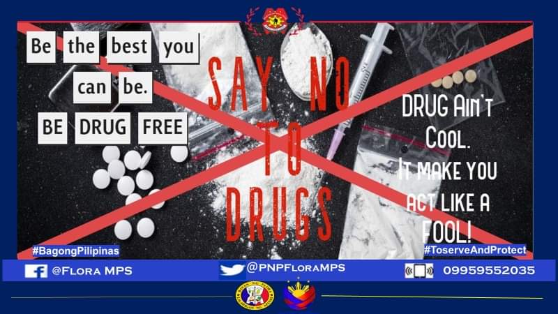 SAY NO TO DRUGS. DRUG MAKE YOU ACT LIKE A FOOL #SerbisyongNagkakaisa #ToServeandProtect #BagongPilipinas