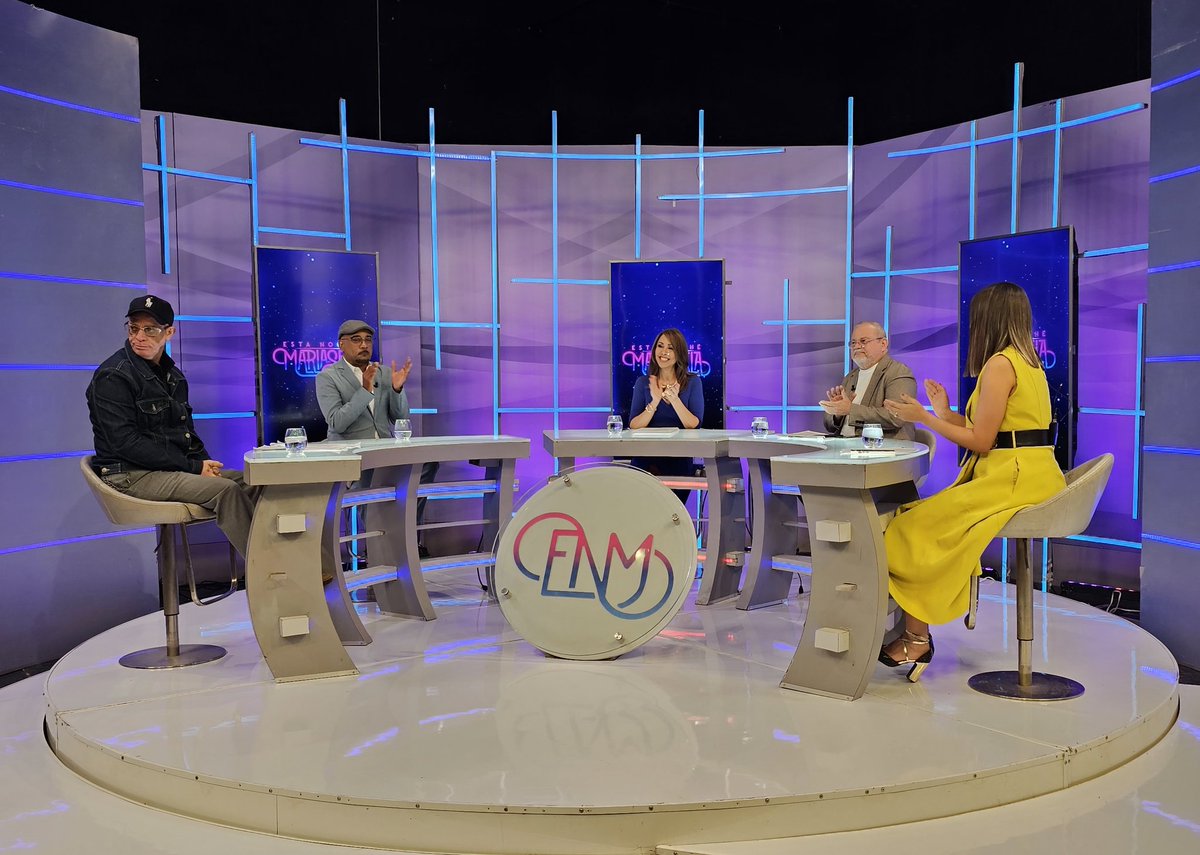 ENMariasela's tweet image. ¡Ya iniciamos con nuestra mesa! Y hoy hablamos sobre la Ley de #Cine y la Ley de #Mecenazgo y su impacto, junto a expertos en el tema.

Comparte tus comentarios e inquietudes utilizando #LeyMecenazgoENM