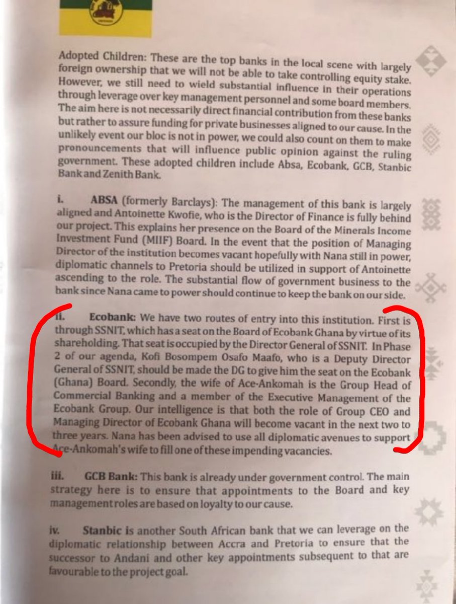 yaw_eduful_'s tweet image. Frame 1: The appointment 
Frame 2: The plan in the Agyapadeɛ Book.
Indeed they are taking over the whole country.