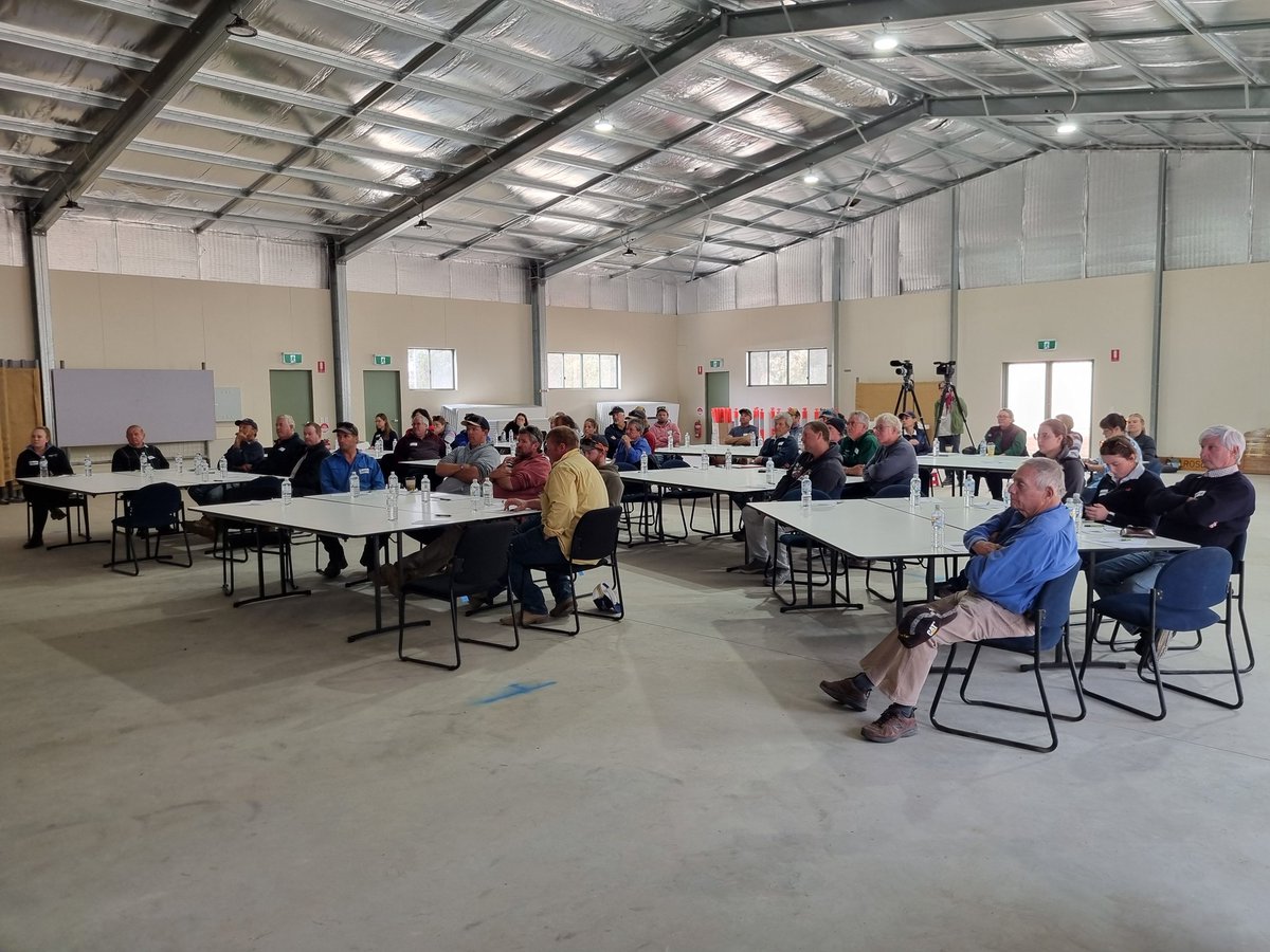 AWIExtensionSA's tweet photo. Melrose eID Workshop for Productivity and Profitability.
eID talks, tags & equipment demos from:
@AllflexAU
@BreedElite
@ClipexAustralia
@Tru_Test #Datamars
@endurotags
@GallagherAMAU
@ShearwellAust
Supported by @woolinnovation, @Livestock_SA, @SA_PIRSA & SA Sheep Industry Fund https://t.co/IMm4ZaBqCu