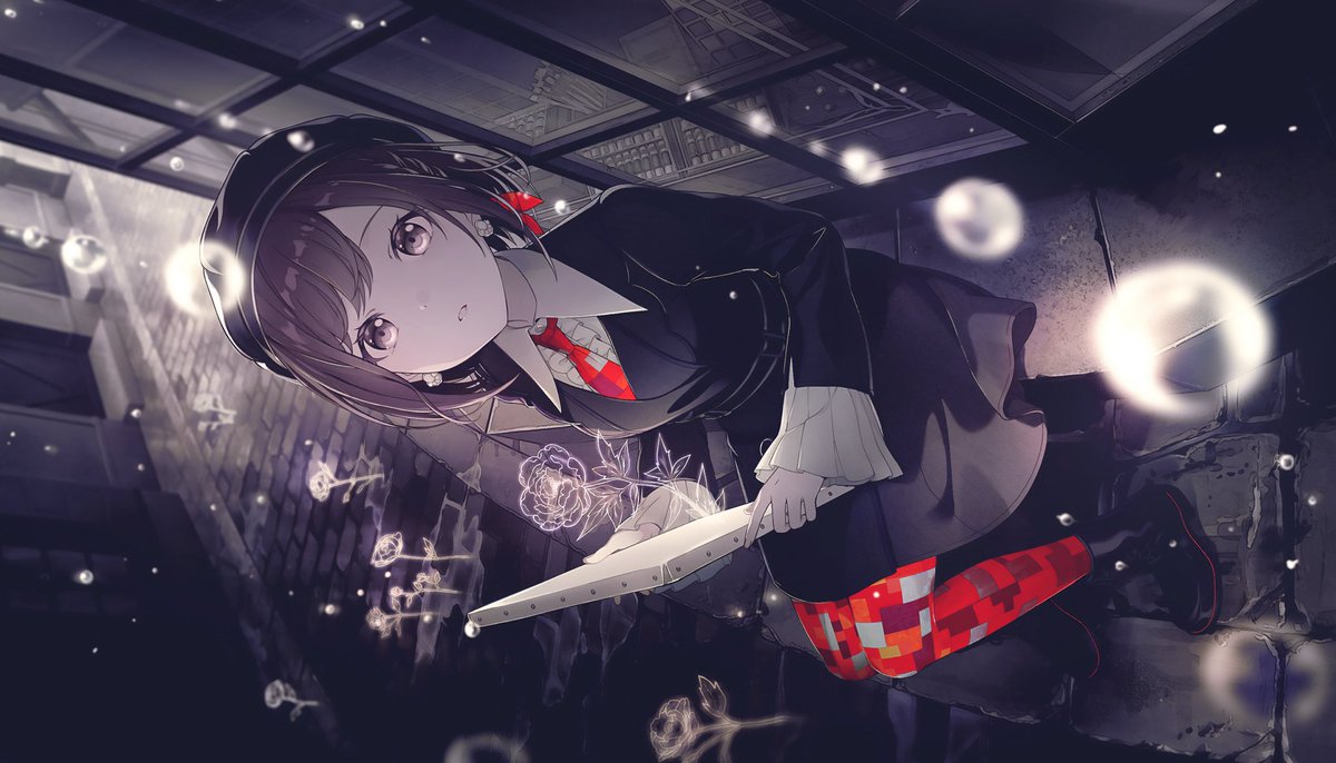 ClassysTired's tweet image. Girl thinks she’s in persona 5