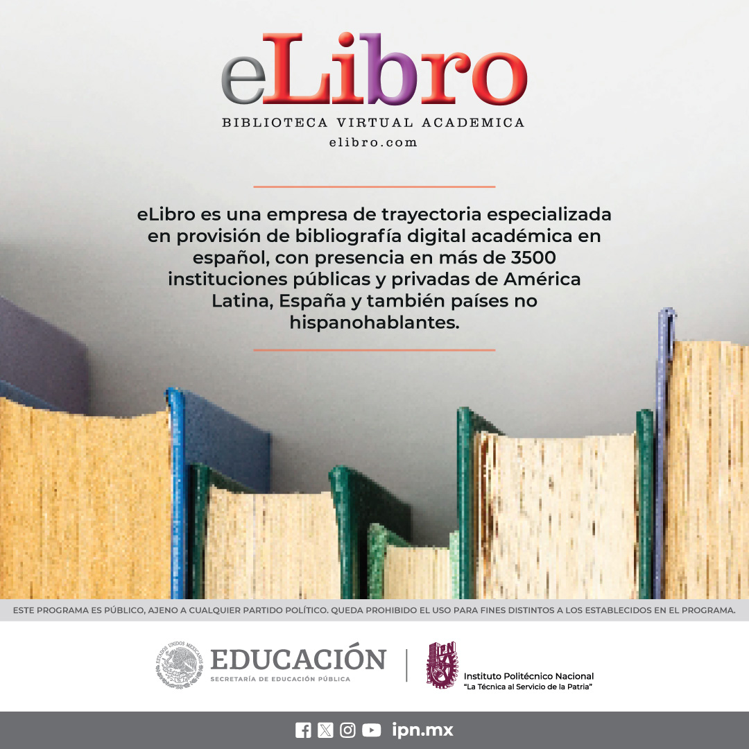 ✅ Descubre eLibro, líder en bibliografía digital académica en español. Presente en 3500+ instituciones en América Latina, España y más países.