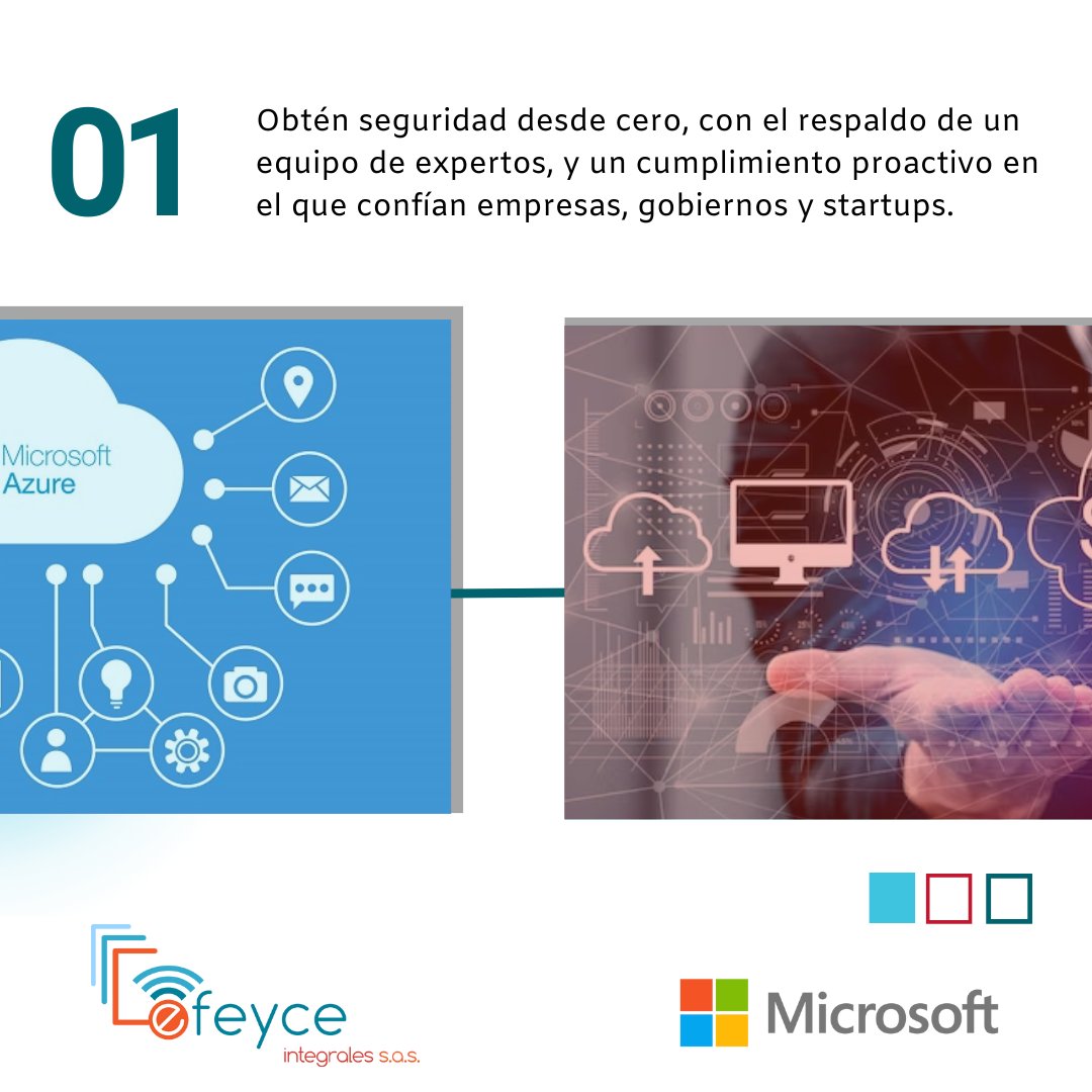 EfeyceCol's tweet photo. Descubre la flexibilidad de Azure y lleva tu empresa al siguiente nivel, con nosotros EFEYCE Integrales, conoce más aquí https://t.co/KMLROv1MrZ o hablemos 📷314 2976011
#somosefeyce #Microsoft https://t.co/cgoEHzqaiq