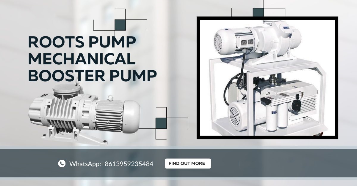 Discover the power of our Roots vacuum pumps! 💪🌀 Teamed with backing pumps, they form an unbeatable Roots unit offering:Drastic Reduction in Ultimate Pressure: Dive down to 1/10th of the original pressure with our state-of-the-art Roots vacuum system. 📉
#VacuumPumps