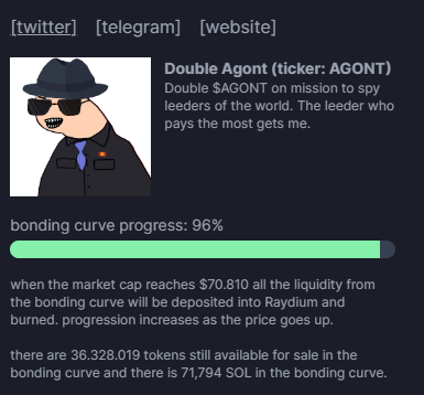 Double $AGONT tweet media