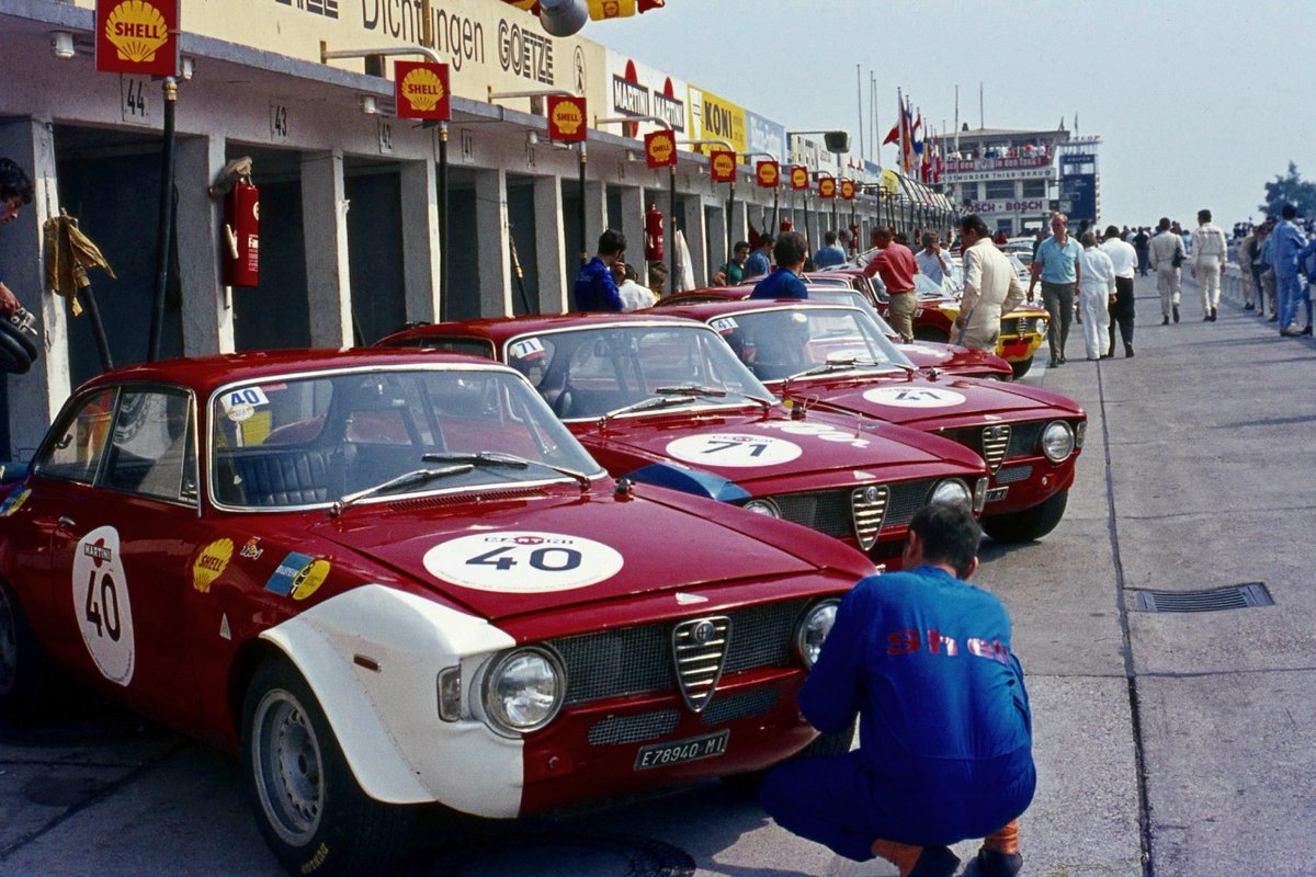 Nürburgring 1969 Alfa Romeo Adamich / Spartaco Dini (40) Ignazio Giunti / Nanni Galli (41) (1300 GTA Junior) Teodoro Zeccoli / Mario Casoni (71)