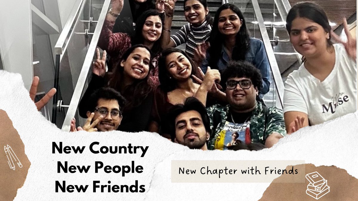 🌎✈️ Starting fresh and #StudyingAbroad is both exciting and nerve-wracking, but you're not alone! Connect with fellow students and build lasting friendships. 🏠💖 Don't worry about being far from home. Cheers to #NewCountryNewFriends and new beginnings! 🌏🌟