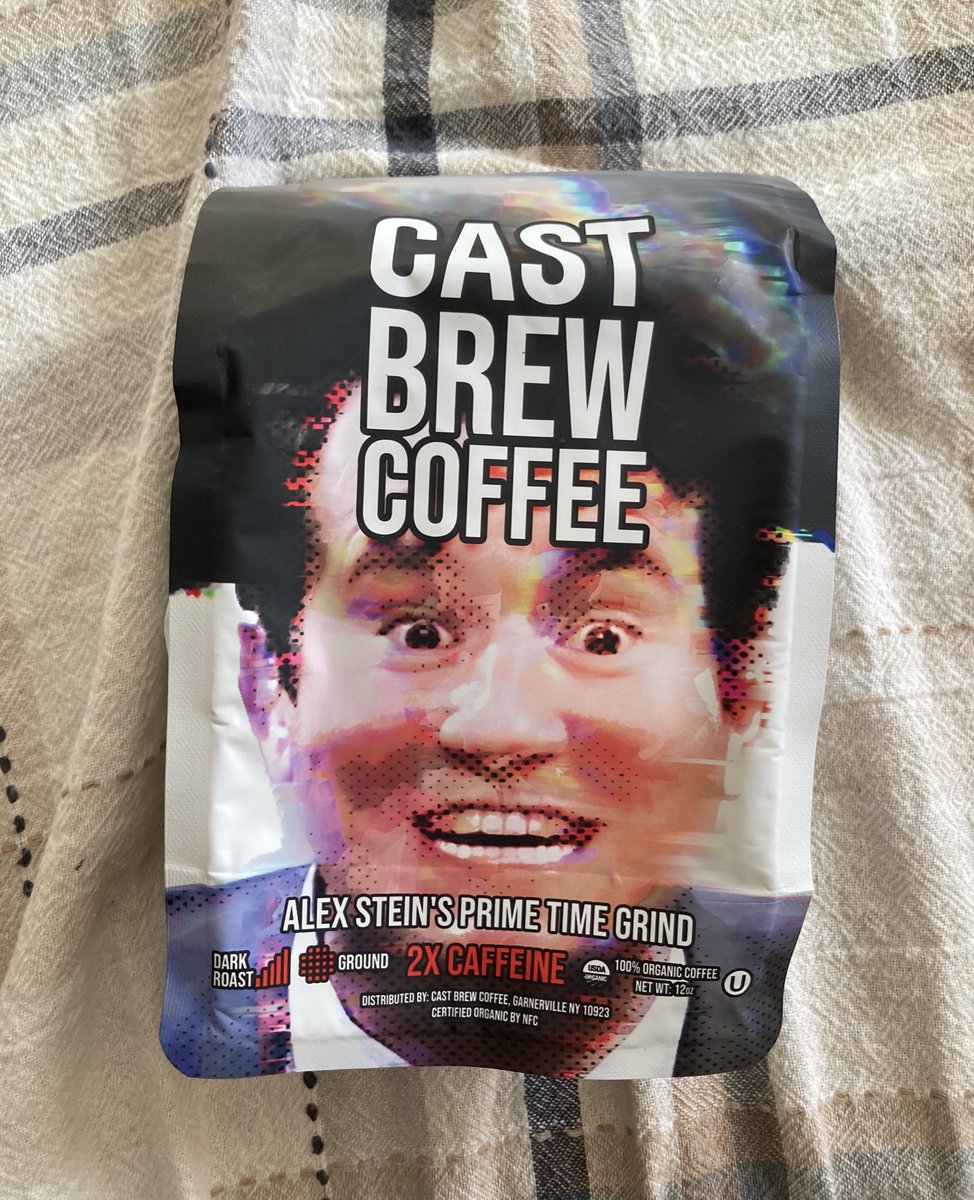 Chat Rats, my Cast Brew Prime Time Grind coffee came in!!! 🐀💜 Support @Castbrewcoffee and order @alexstein99’s double caffeinated coffee today -> castbrew.com/products/alex-… Use Promo Code: “PRIMETIME” to save you 10% off your order! Remember, drink your coffee responsibly! ☕️