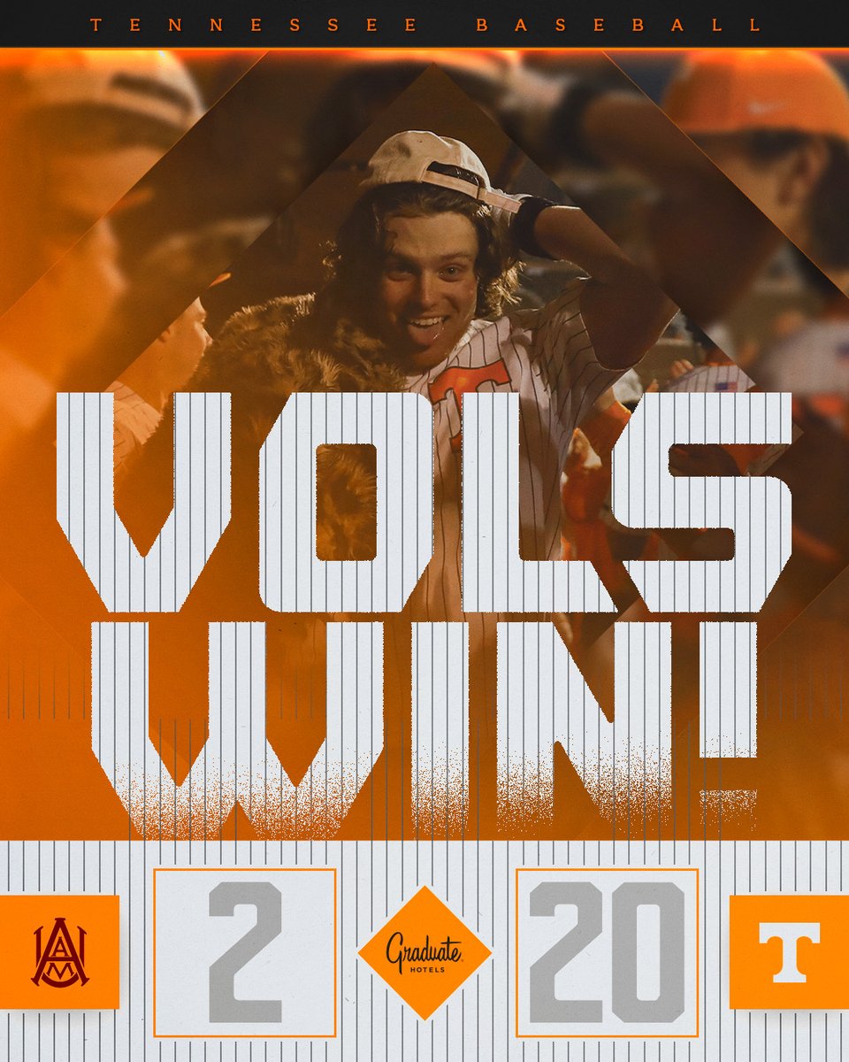 Another midweek dub. Next Up: LSU #GBO // #OTH // #VolsWIN