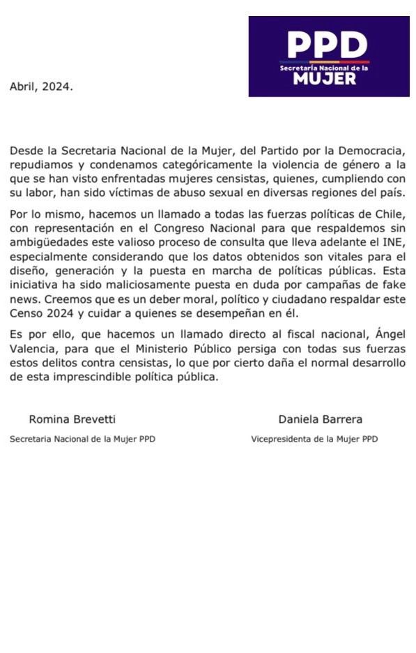 Vicepresidencia Mujer PPD (@ppdmujeres) on Twitter photo 