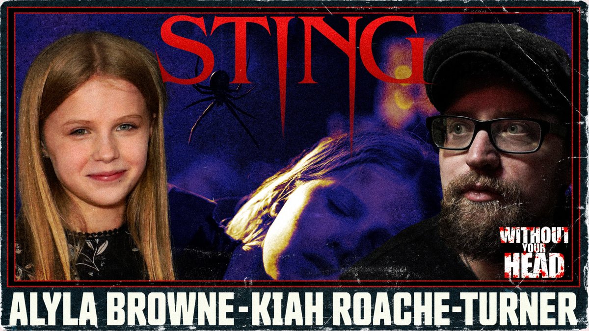 Check out the new podcast with Alyla Browne and Kiah Roache-Turner of the new creature feature STING!

@Spotify video and audio
open.spotify.com/episode/0ljKwb…

#Sting #StingMovie #GiantSpider #SpiderMopvie #SpiderHorror #LumYiaDark #WithoutYourHead #2024Horror