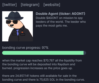 Double $AGONT tweet media
