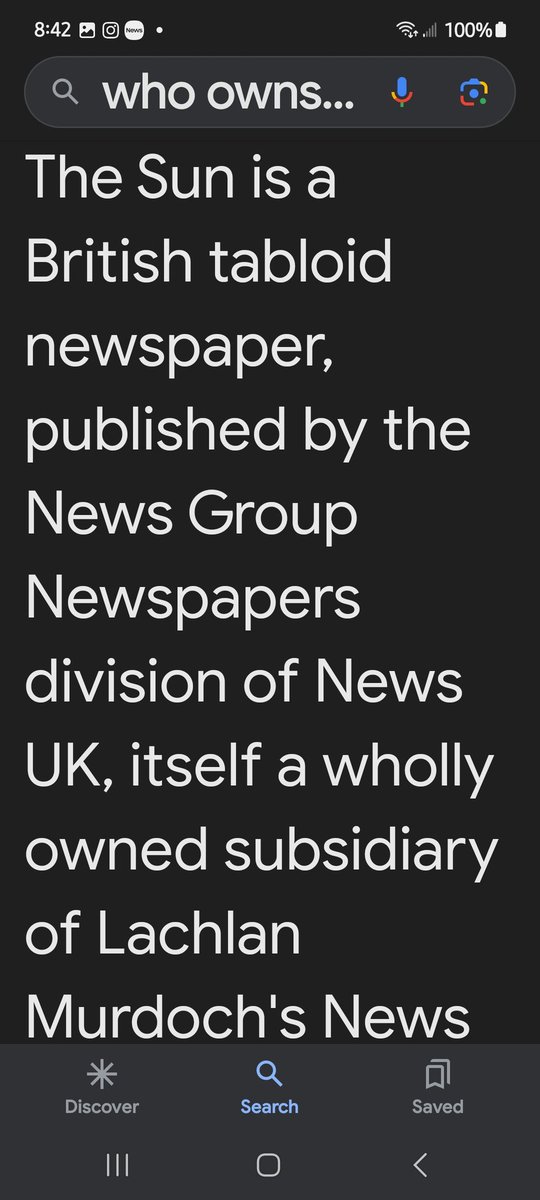 @guardian Typical Murdoch rag. Lost a defamation suit here in America for 787 MILLION US dollars last yr. Too bad most Brits don't have the 🅱️🅰️LL$ to sue this newspaper group. May the Murdochs & their #HateForHireHacks ('journalists')& on air presenters get the Karma they deserve
🫴🌬✨️