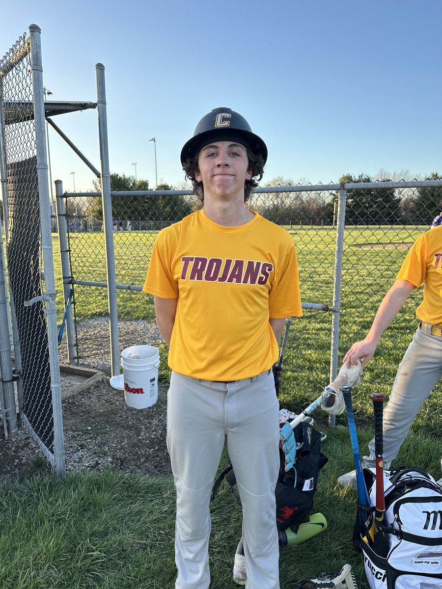 JV defeats Merrillville 17-0 Brooks Culpepper “Hardhat Player of the Game” 5 IP, 1 H, 0 R, 9 K, 0 BB; 1-4 Lucas Devore 3-3, 1 RBI, 1 CS Lucas Thompson 2-2, 2B Christian Todd 2-3, 2B, 3 RBI