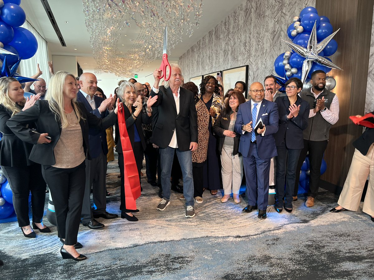 Today, I joined my colleagues at the Grand Prairie Events and Convention Center and Hotel for their ribbon-cutting ceremony! I'm incredibly proud to celebrate this fantastic accomplishment with them, which confirms the incredible growth and progress! #txlege #hd104