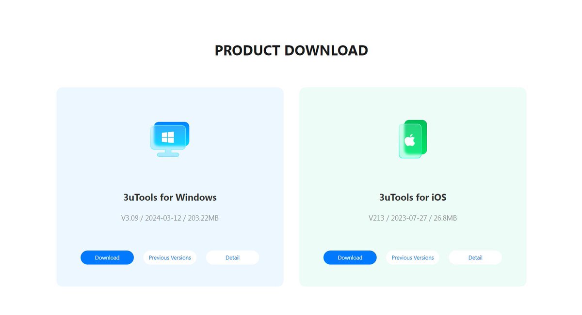 ICloudUnlockerO's tweet image. IT&apos;S OFFICIAL 3uTools For Mac 💻 🥳👏

Attention all macOS users!! We heard your requests loud and clear, and we&apos;re happy to announce that 3uTools for Mac is now available ✅

3u.com

#3uTools #MacVersion #ComingSoon