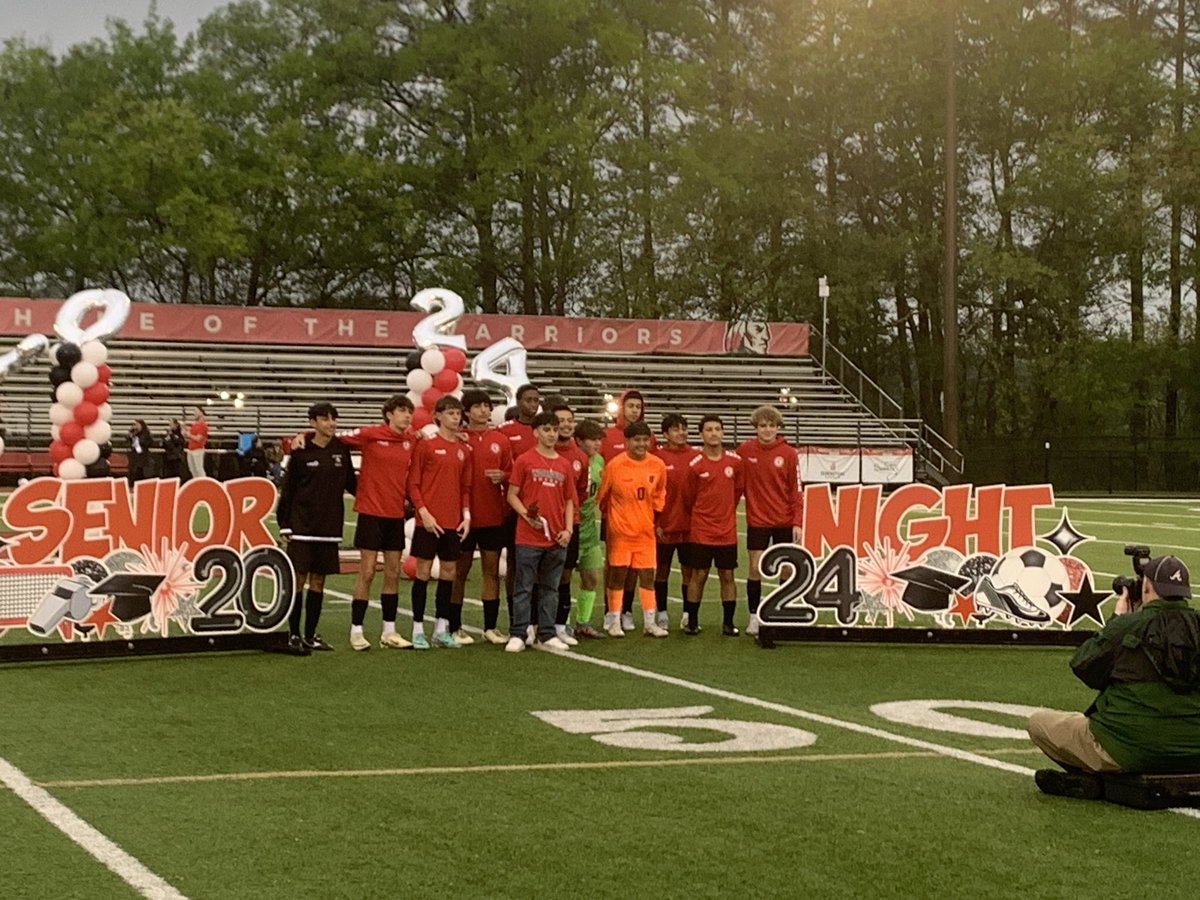 Soccer = football=futbol=rain. Happy to celebrate the CHS Warriors soccer seniors tonight! Big win from the girls, and let’s see if the boys can follow suit!