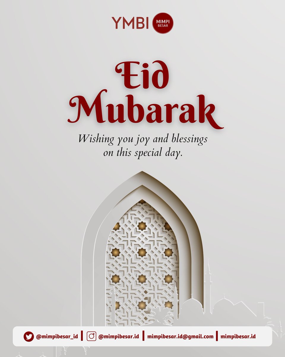 Ada ikan dimakan bebek, lebaran is comeback!

Selamat Hari Raya Idul Fitri 1 Syawal 1445 H bagi sobat Mimpi Besar yang merayakan. Mohon maaf lahir dan batin. Semoga dihari yang baru kita selalu dilimpahi dengan kebahagiaan dan sukacita.