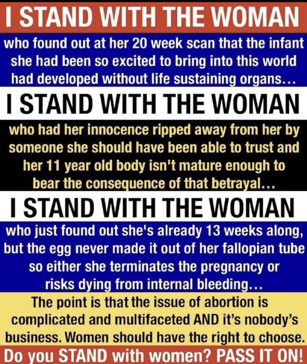 #abortionishealthcare #Cult45 is our DEMISE #RESIST #VOTE 💙💙💙💙
