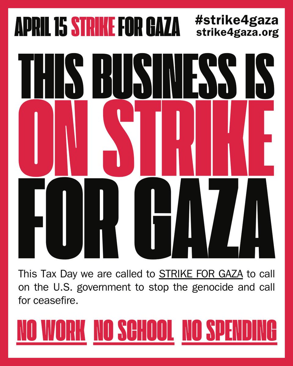 Strike4Gaza2024 tweet picture