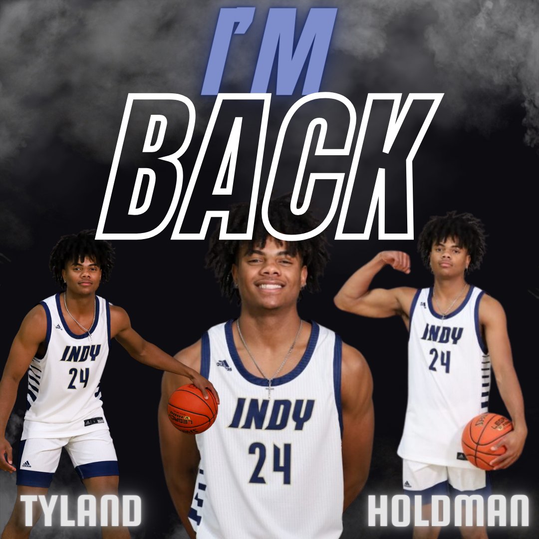 'I'M BACK' - Tyland Holdman Welcome Back Tyland Holdman for the 2024-2025 season! Tyland averaged 9.7 points per game, 4.3 rebounds and 2.6 assists in the 2023-2024 season. Plus had a breakout performance vs. Butler with a season high of 27 points.