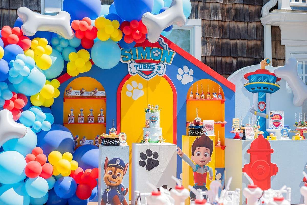 Check out this fun Paw Patrol birthday party! The table settings are awesome! catchmyparty.com/parties/paw-pa… #actchmyparty #partyideas #pawpatrol #pawpatrolparty #boybirthdayparty