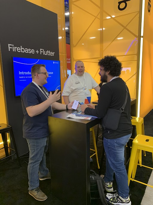 🔥 We're sharing a booth with @Firebase at #GoogleCloudNext! If you're in attendance, come say hi! Stay tuned to learn more. 📢