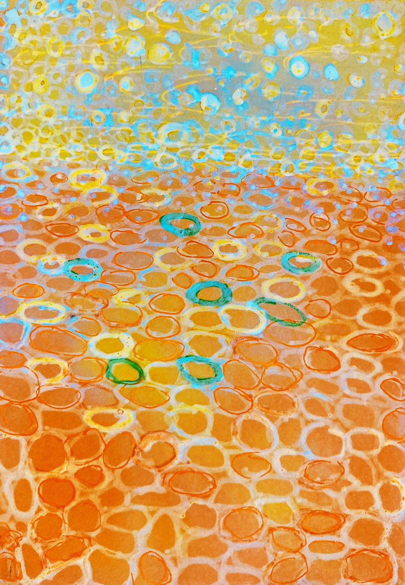 『雨の模様』 〜The pattern of rain〜 #art #artwork