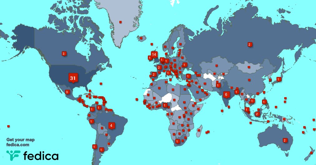 I have 169 new followers from Indonesia 🇮🇩, and more last week. See fedica.com/!TonyJSelimi