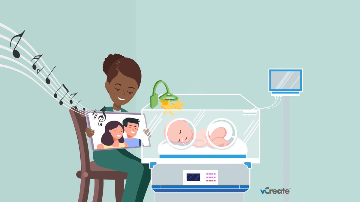 Studies have shown that the level of speech exposure a baby has in the #NICU has a positive impact on baby’s development. There are many ways parent's voice can be used in the NICU, including the use of our parent voices feature. For more, click here: ow.ly/qbRI50RaHNy