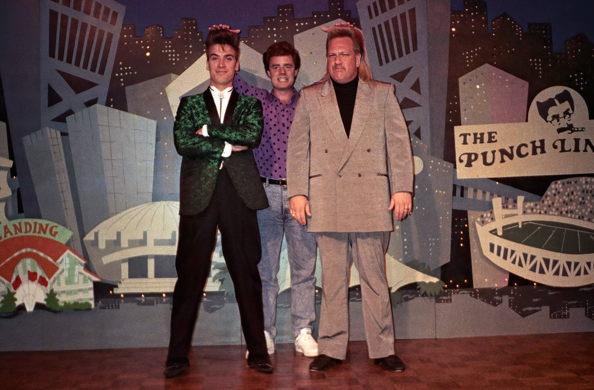 ChipChinery's tweet photo. March 20-25, 1990 – The Punch Line – Jacksonville, FL
Lord Carrett (Feature), Chip Chinery (Opener/Emcee), Michael Finney (Headliner) https://t.co/1MJWZlinFP