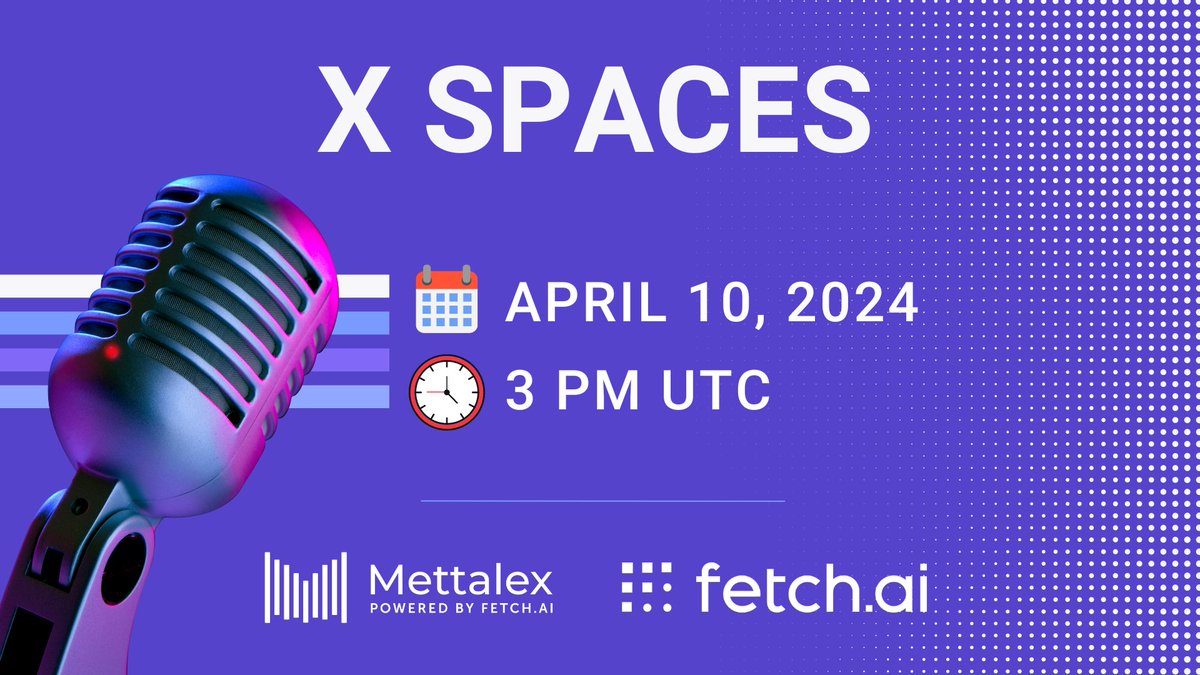 🌐Don't miss out on an insightful 𝕏 Spaces session! Discover the latest updates on our pioneering P2P Order book and #AIAgent-based DEX and explore our future roadmap. Mark your calendars! 🗓️April 10th, 3PM GMT twitter.com/i/spaces/1yNGa…