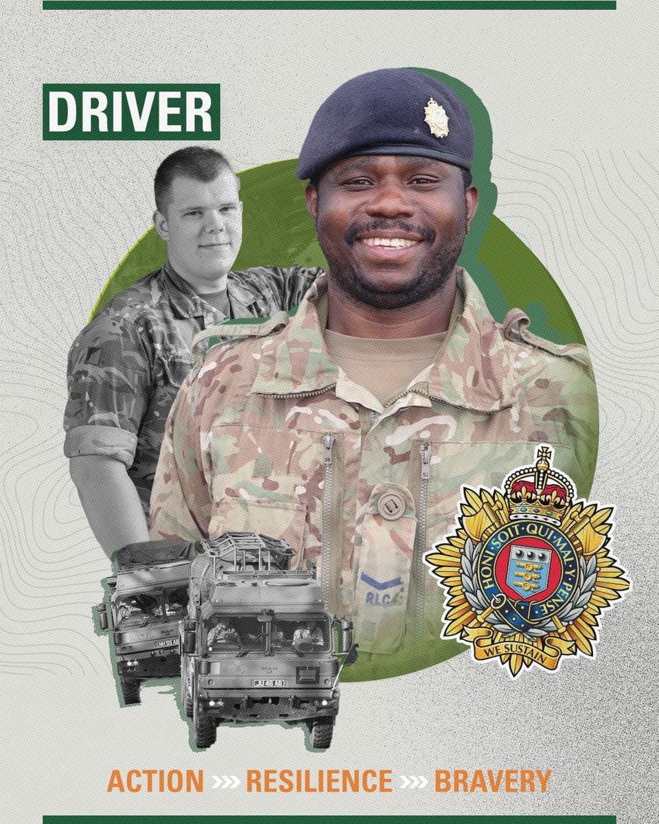 Drive through any terrain. Deliver vital supplies. Start your career as an Army Driver with the Royal Logistic Corps. 🚛💨 Start your journey 👉 brnw.ch/21wIEAR