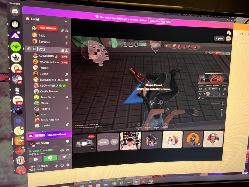 Nothing like streaming your favorite game in a PACKED SERVER. Let’s go LUCID! Watch out for a potential valorant tournament for Asia players 👀. Thank you <a href="/KYLEN_OUT/">Kyle Lenout</a> for the approval! #wearelucid