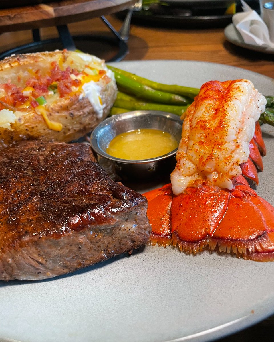 Start with steak or lobster?